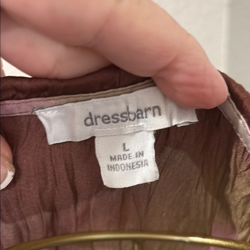 dressbarn Multicolor Ruffle Blouse - Picture 2 of 5
